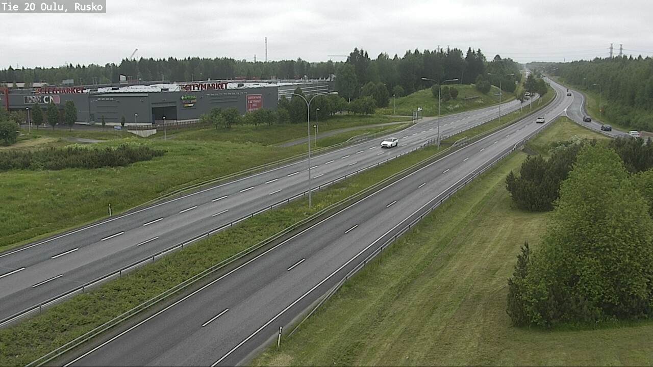 Kelikamerat Kuva Tie 20 Oulu, Rusko, Oulu, Pohjois-Pohjanmaa