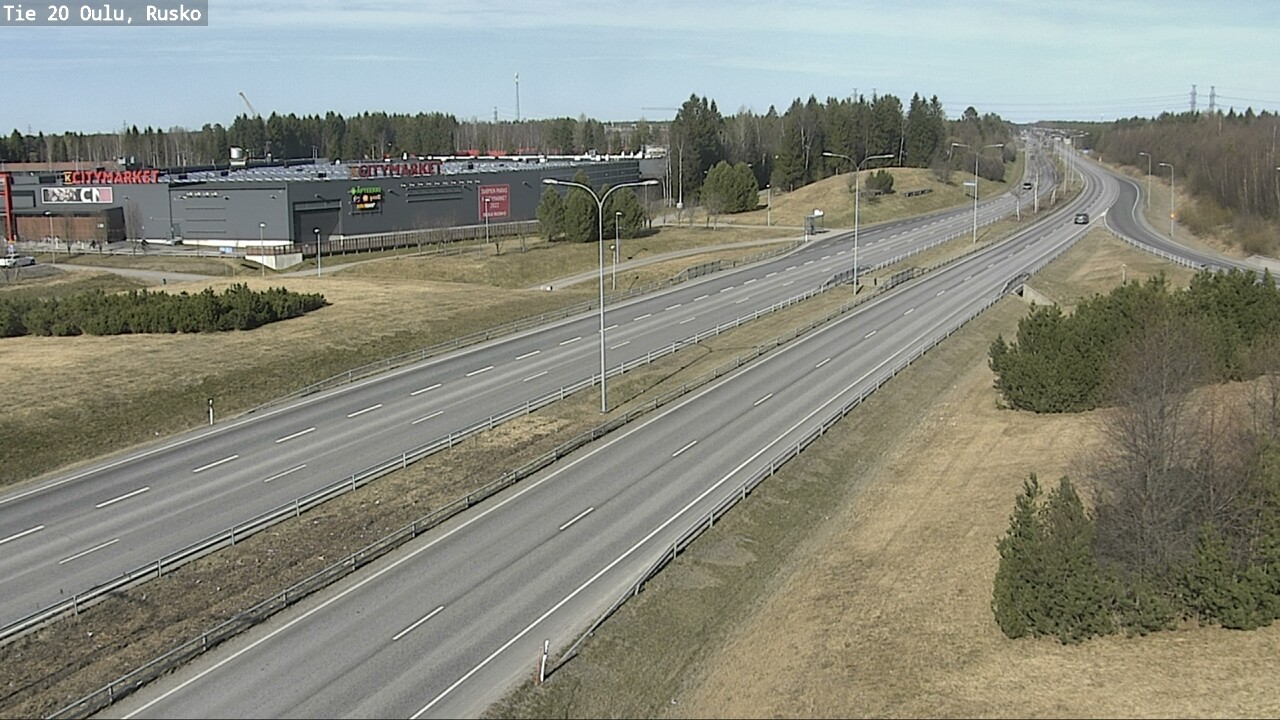 Kelikamerat Kuva Tie 20 Oulu, Rusko, Oulu, Pohjois-Pohjanmaa