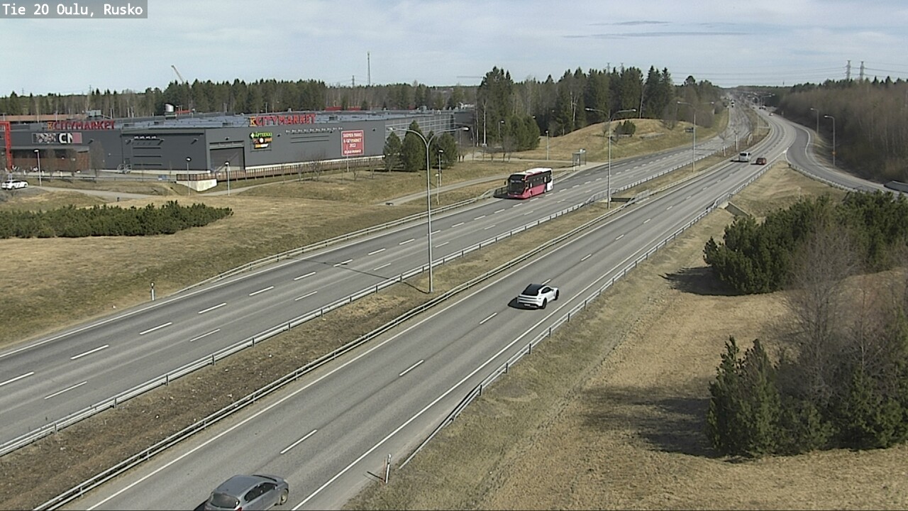 Kelikamerat Kuva Tie 20 Oulu, Rusko, Oulu, Pohjois-Pohjanmaa