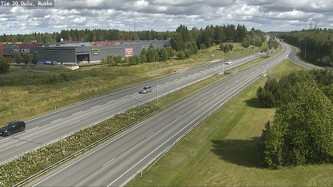 Kelikamerat Kuva Tie 20 Oulu, Rusko, Oulu, Pohjois-Pohjanmaa