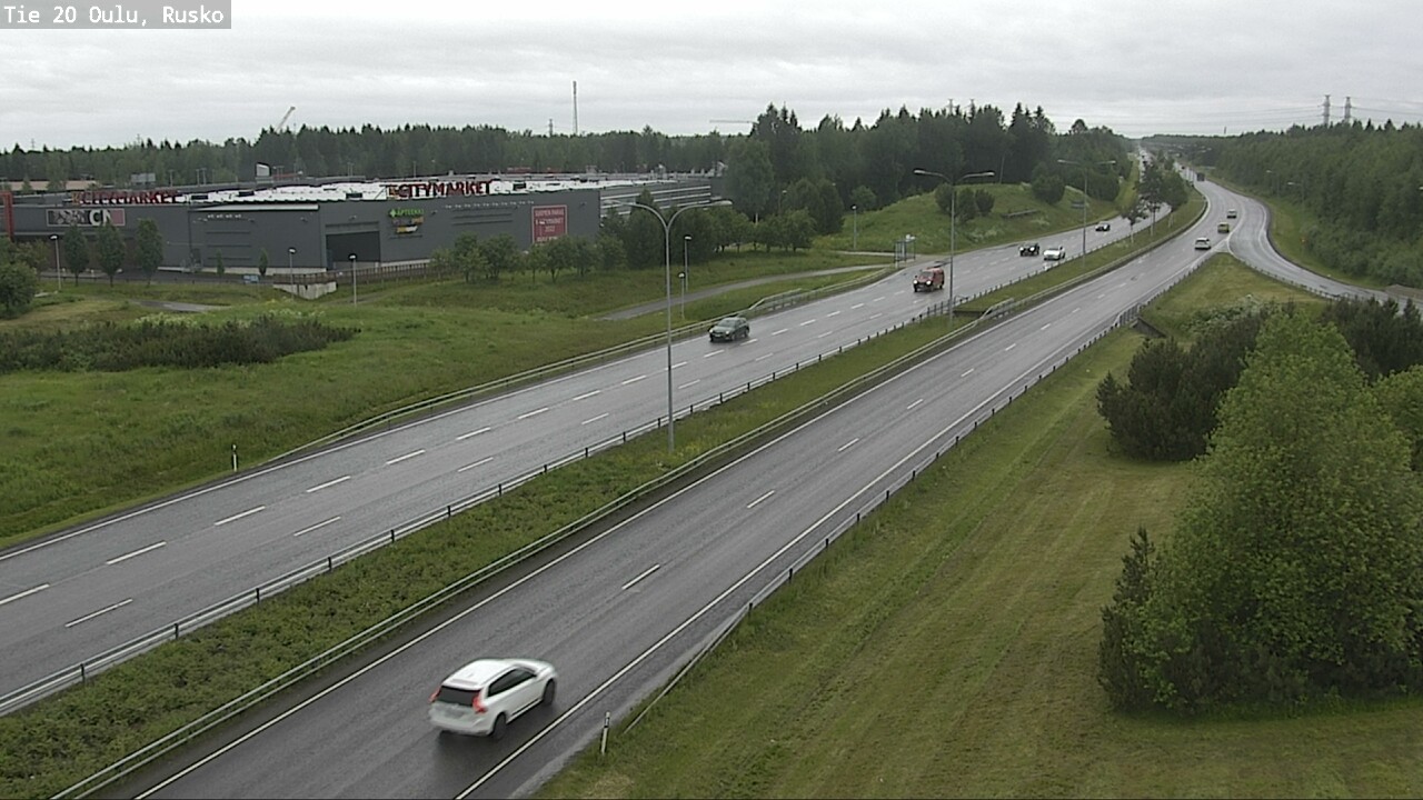 Weather Camera Image Road 20 Oulu, Rusko, Oulu, Pohjois-Pohjanmaa