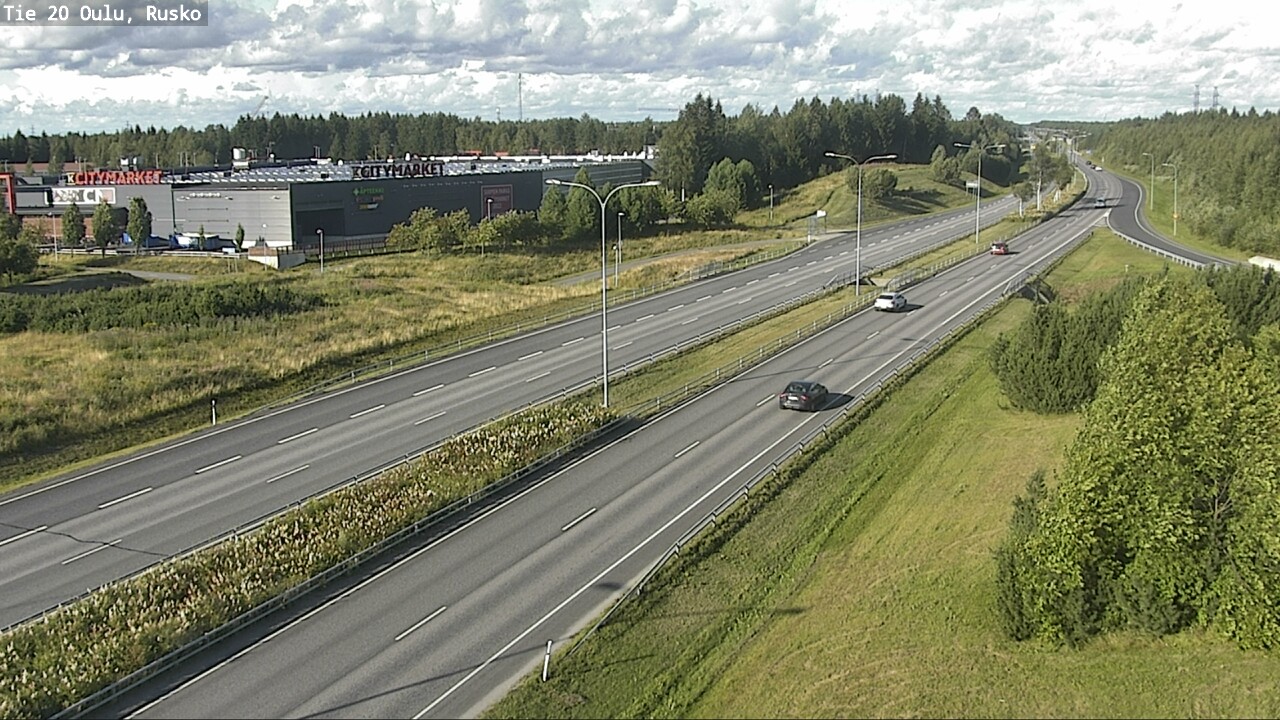 Kelikamerat Kuva Tie 20 Oulu, Rusko, Oulu, Pohjois-Pohjanmaa