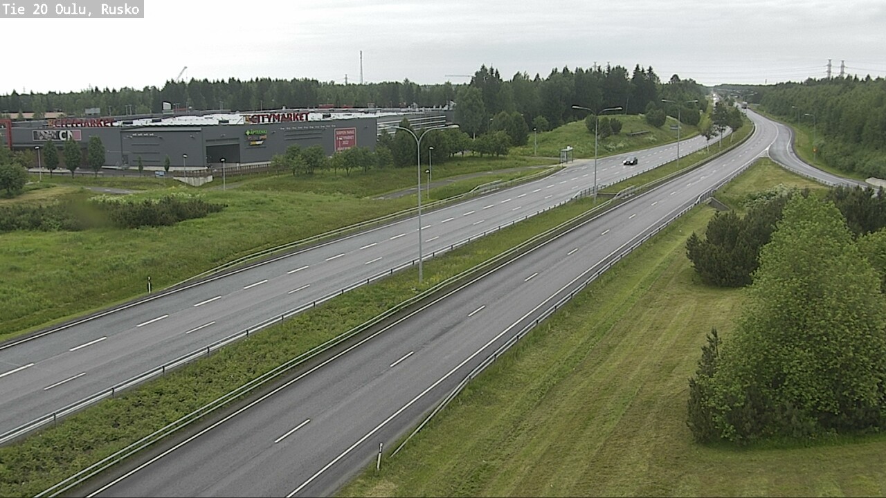 Kelikamerat Kuva Tie 20 Oulu, Rusko, Oulu, Pohjois-Pohjanmaa