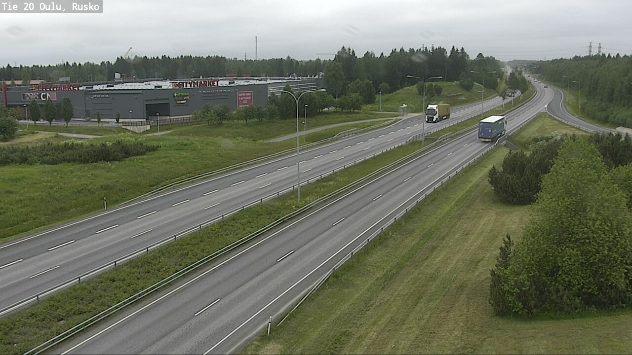 Kelikamerat Kuva Tie 20 Oulu, Rusko, Oulu, Pohjois-Pohjanmaa