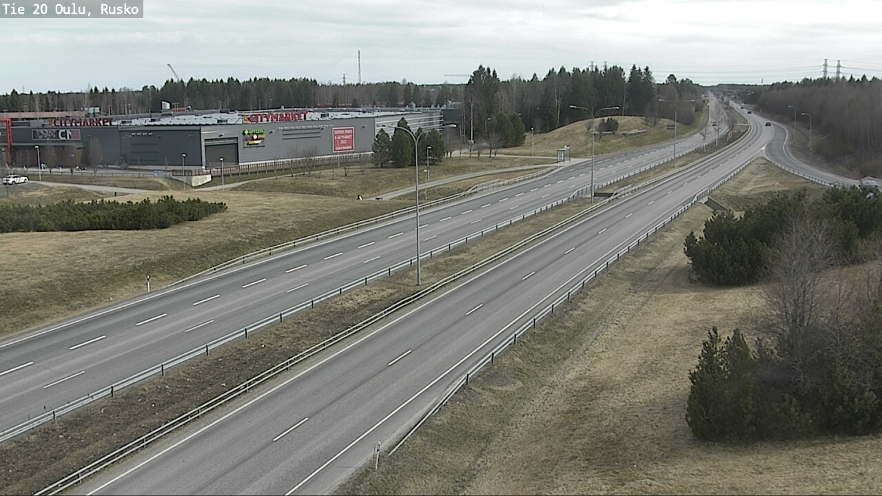 Kelikamerat Kuva Tie 20 Oulu, Rusko, Oulu, Pohjois-Pohjanmaa