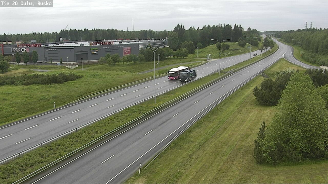 Kelikamerat Kuva Tie 20 Oulu, Rusko, Oulu, Pohjois-Pohjanmaa