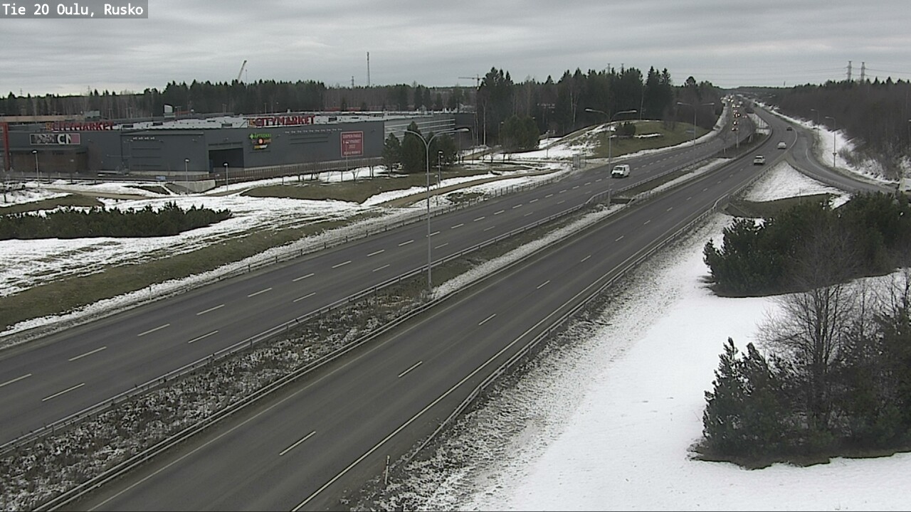 Kelikamerat Kuva Tie 20 Oulu, Rusko, Oulu, Pohjois-Pohjanmaa