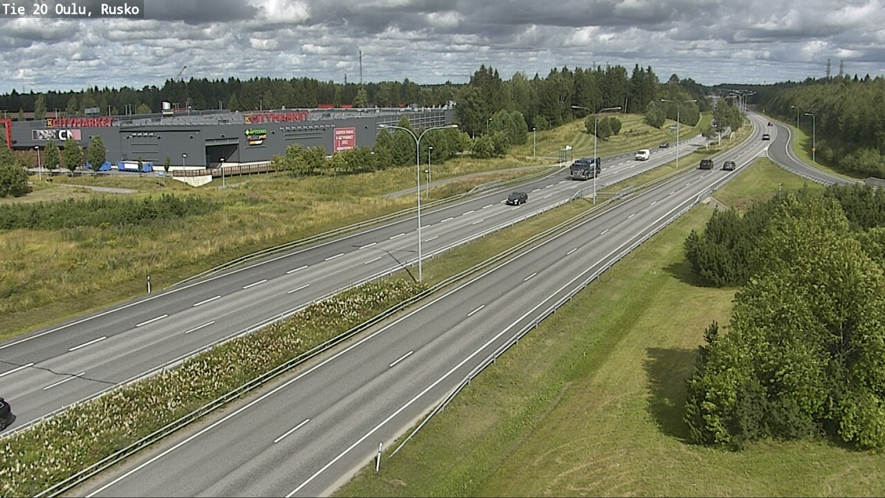 Kelikamerat Kuva Tie 20 Oulu, Rusko, Oulu, Pohjois-Pohjanmaa