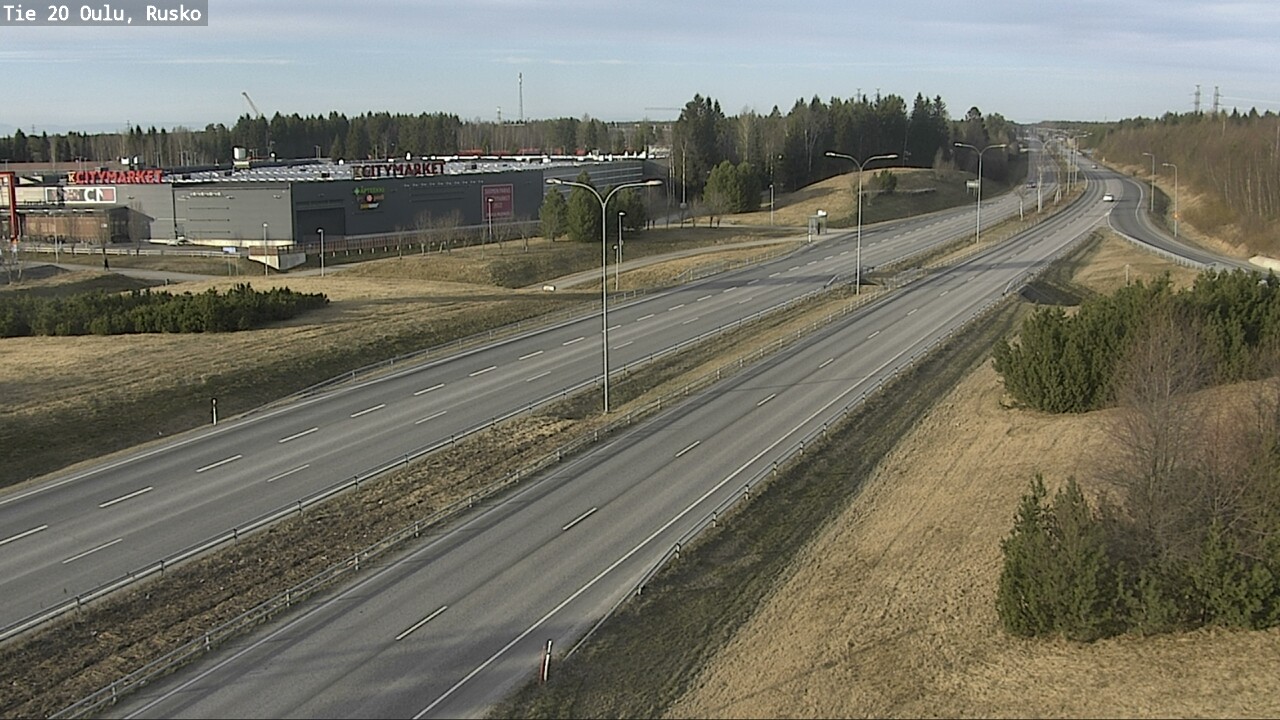 Kelikamerat Kuva Tie 20 Oulu, Rusko, Oulu, Pohjois-Pohjanmaa