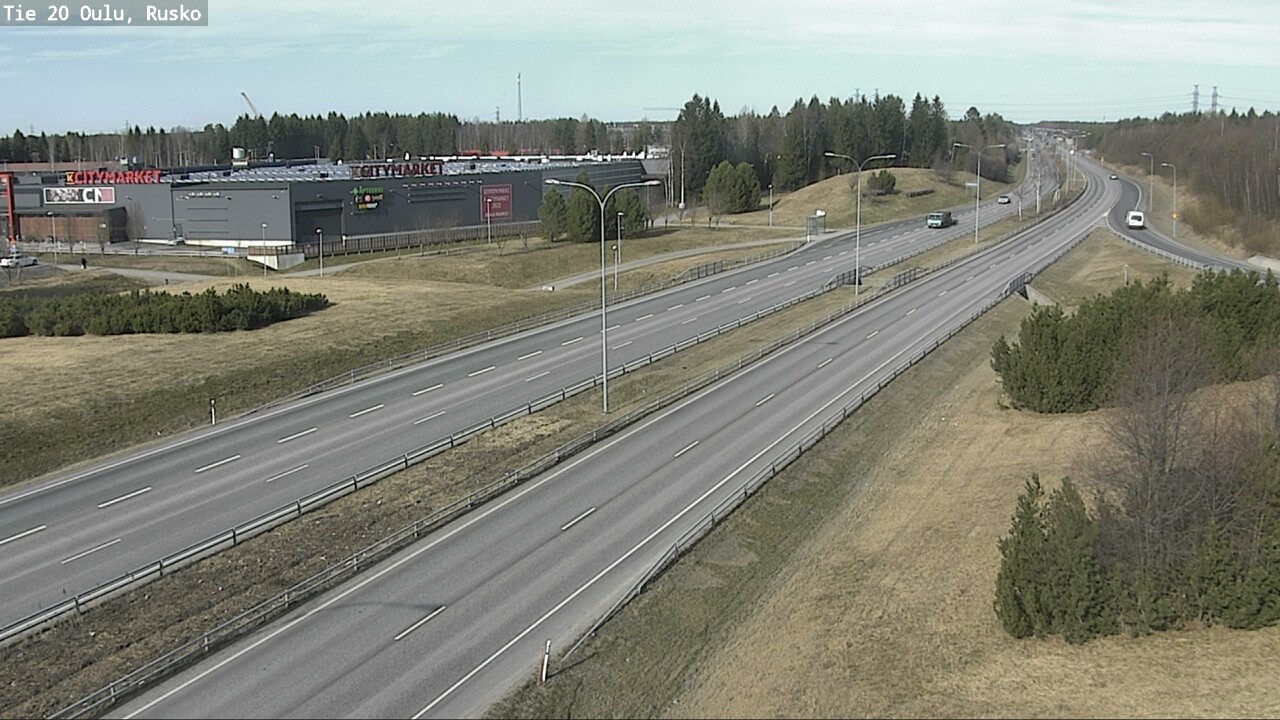 Kelikamerat Kuva Tie 20 Oulu, Rusko, Oulu, Pohjois-Pohjanmaa