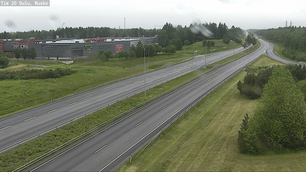 Kelikamerat Kuva Tie 20 Oulu, Rusko, Oulu, Pohjois-Pohjanmaa