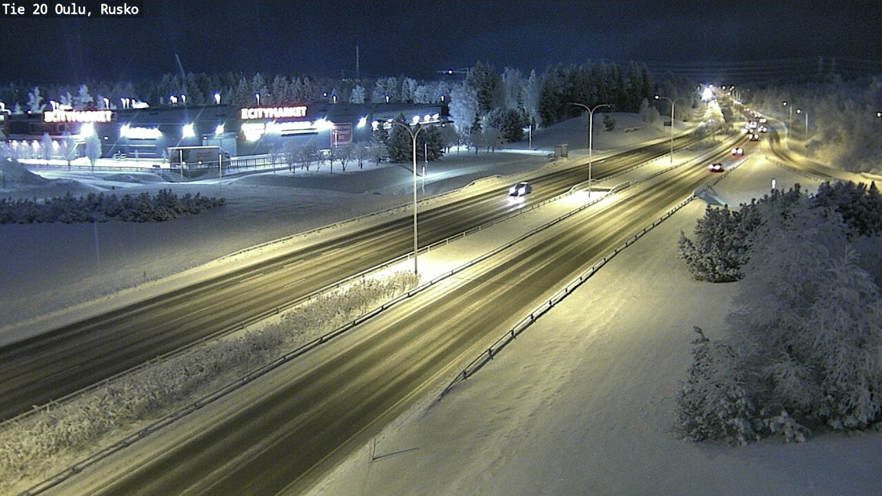 Kelikamerat Kuva Tie 20 Oulu, Rusko, Oulu, Pohjois-Pohjanmaa