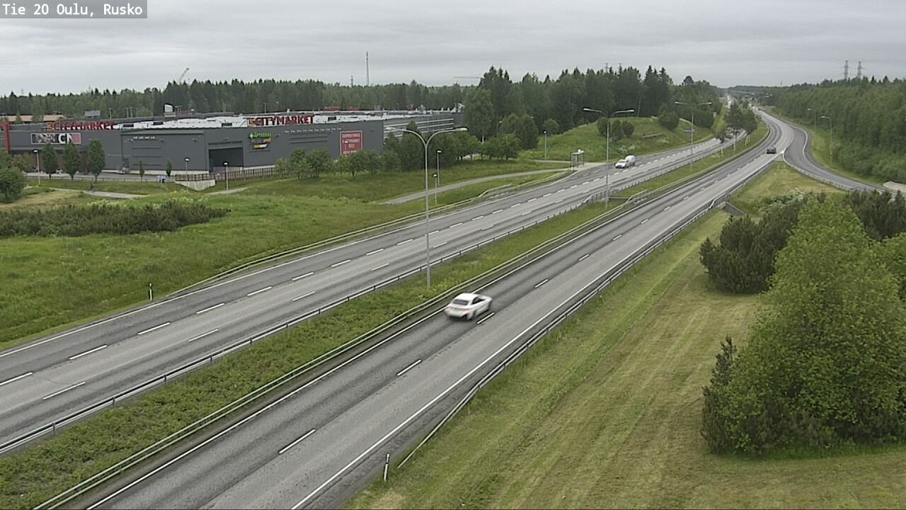 Kelikamerat Kuva Tie 20 Oulu, Rusko, Oulu, Pohjois-Pohjanmaa