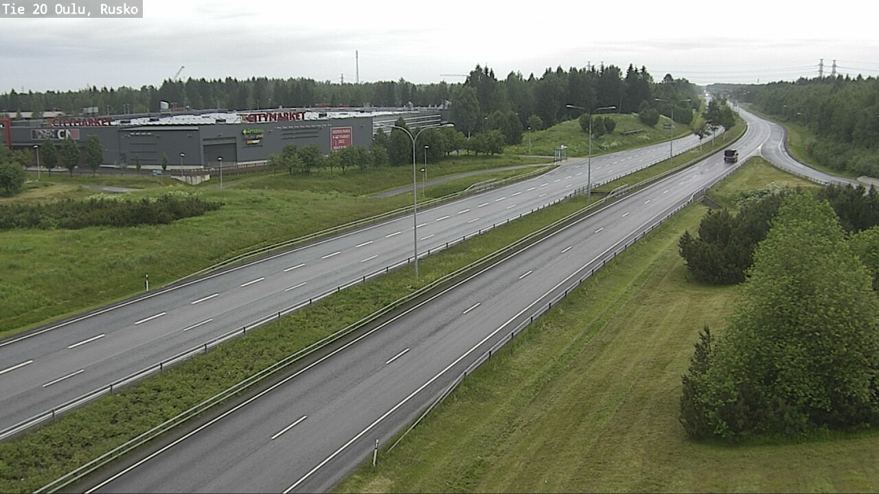 Kelikamerat Kuva Tie 20 Oulu, Rusko, Oulu, Pohjois-Pohjanmaa