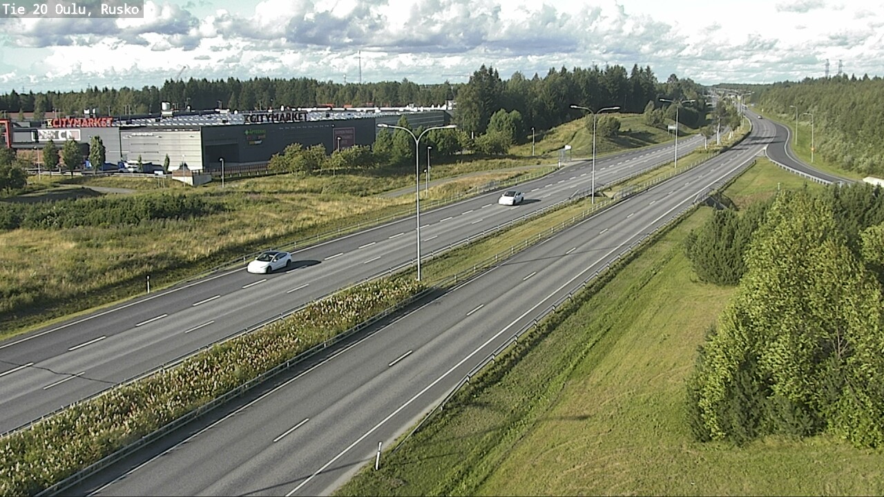 Kelikamerat Kuva Tie 20 Oulu, Rusko, Oulu, Pohjois-Pohjanmaa
