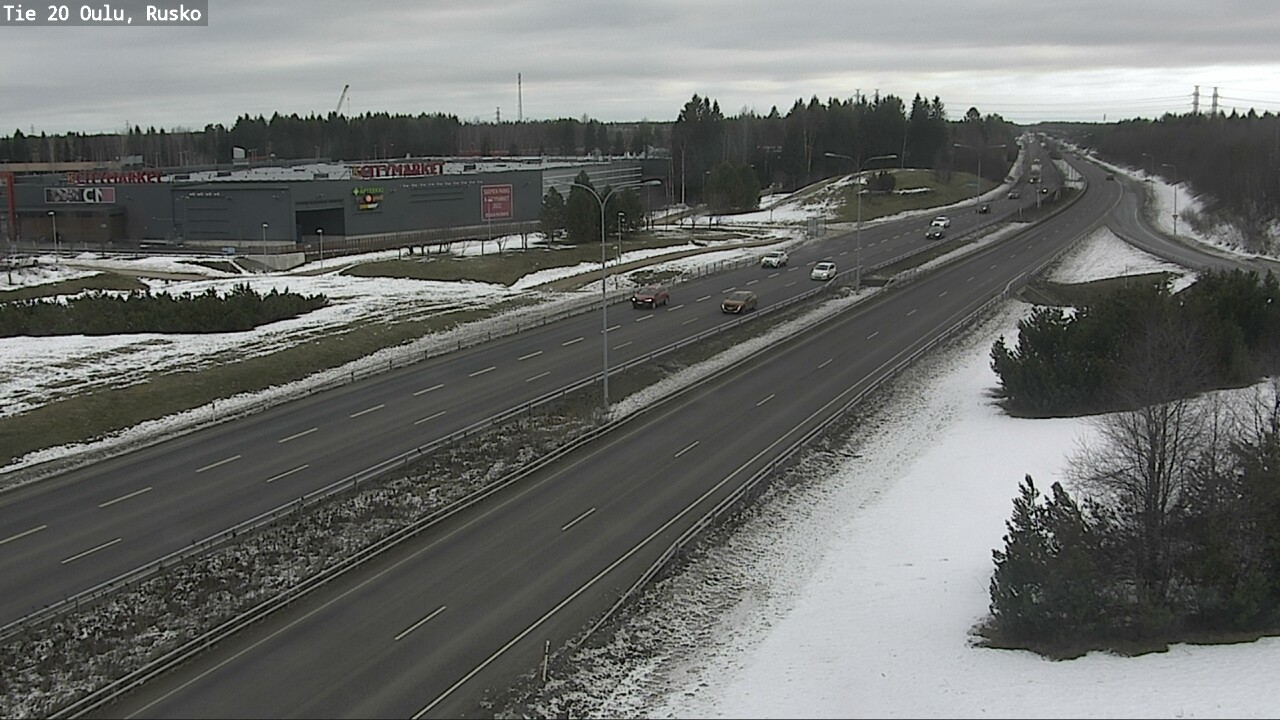 Kelikamerat Kuva Tie 20 Oulu, Rusko, Oulu, Pohjois-Pohjanmaa