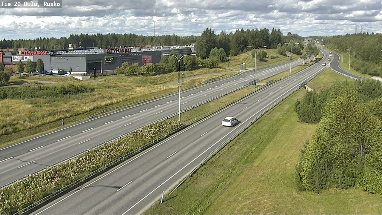 Kelikamerat Kuva Tie 20 Oulu, Rusko, Oulu, Pohjois-Pohjanmaa