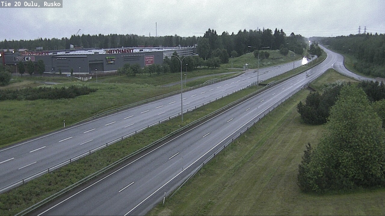 Kelikamerat Kuva Tie 20 Oulu, Rusko, Oulu, Pohjois-Pohjanmaa