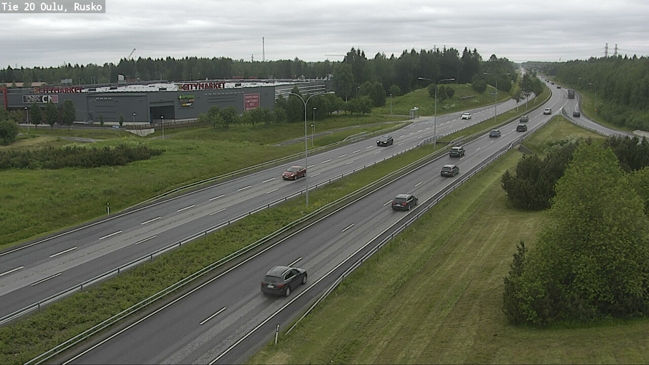 Kelikamerat Kuva Tie 20 Oulu, Rusko, Oulu, Pohjois-Pohjanmaa