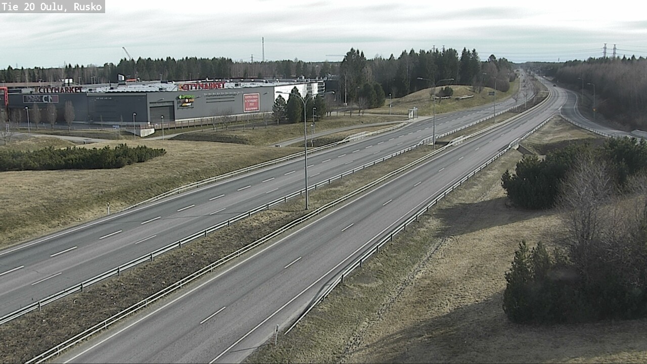 Kelikamerat Kuva Tie 20 Oulu, Rusko, Oulu, Pohjois-Pohjanmaa