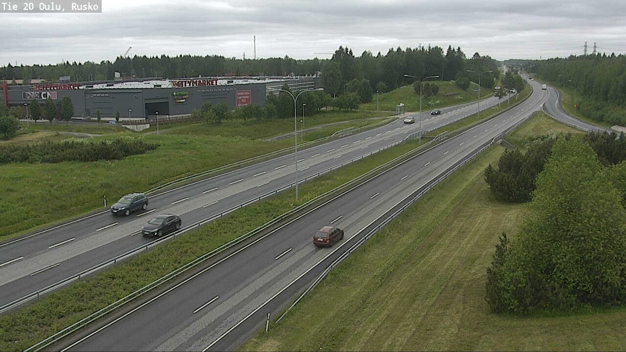 Kelikamerat Kuva Tie 20 Oulu, Rusko, Oulu, Pohjois-Pohjanmaa