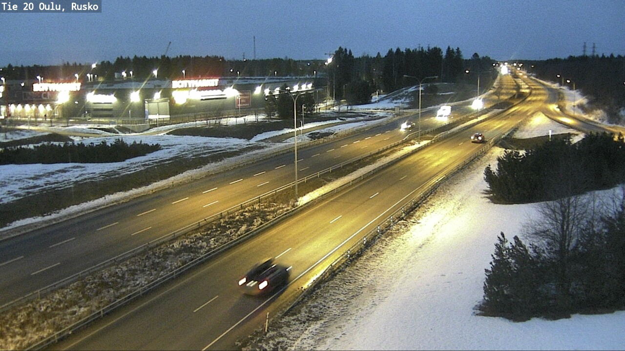 Kelikamerat Kuva Tie 20 Oulu, Rusko, Oulu, Pohjois-Pohjanmaa