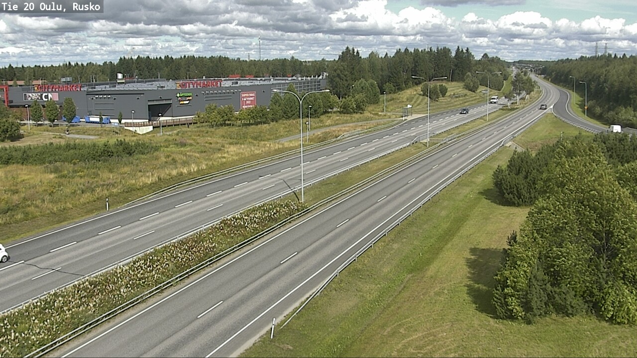Kelikamerat Kuva Tie 20 Oulu, Rusko, Oulu, Pohjois-Pohjanmaa