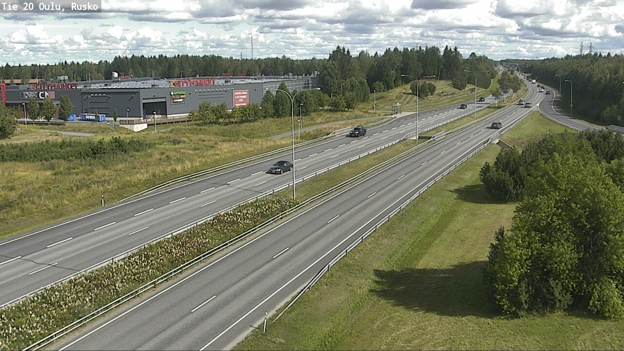 Kelikamerat Kuva Tie 20 Oulu, Rusko, Oulu, Pohjois-Pohjanmaa