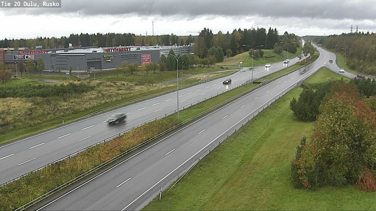 Weather Camera Image Road 20 Oulu, Rusko, Oulu, Pohjois-Pohjanmaa