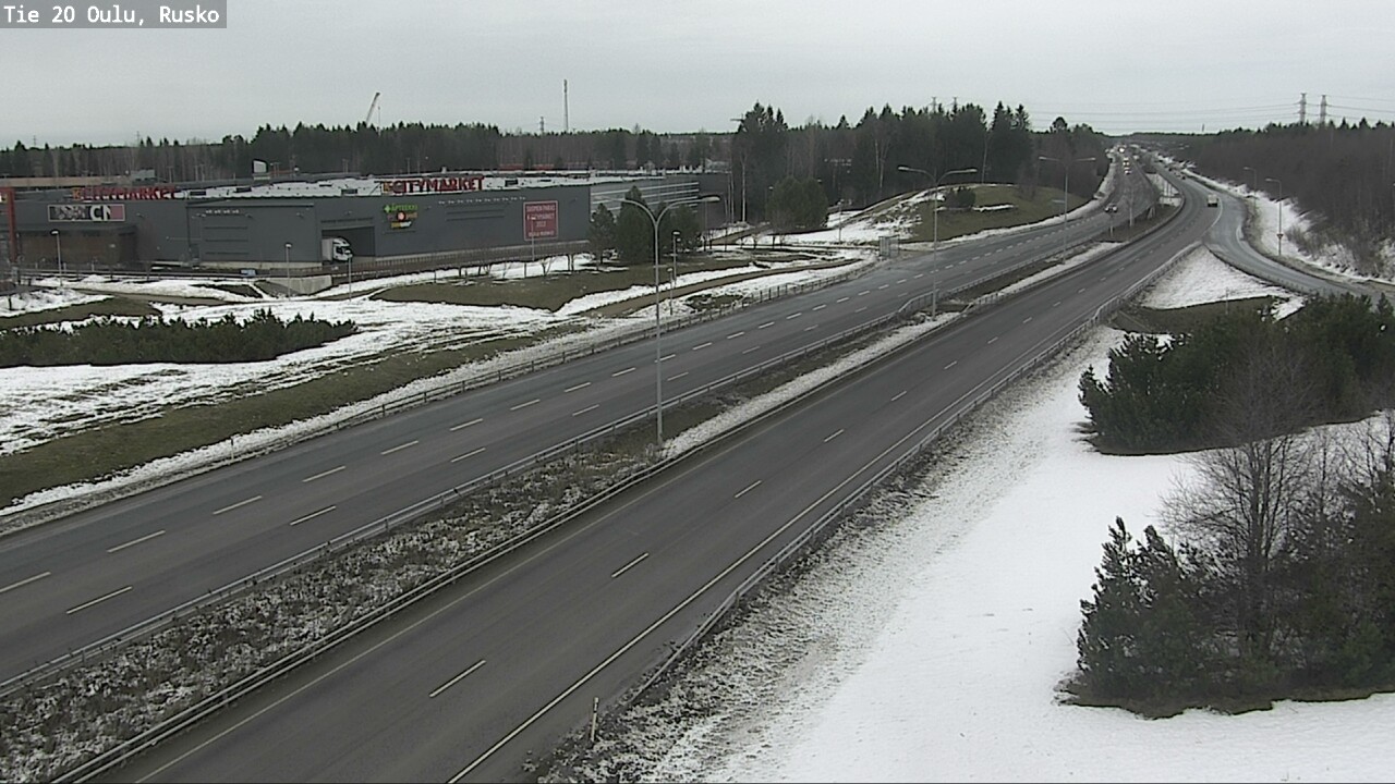 Kelikamerat Kuva Tie 20 Oulu, Rusko, Oulu, Pohjois-Pohjanmaa