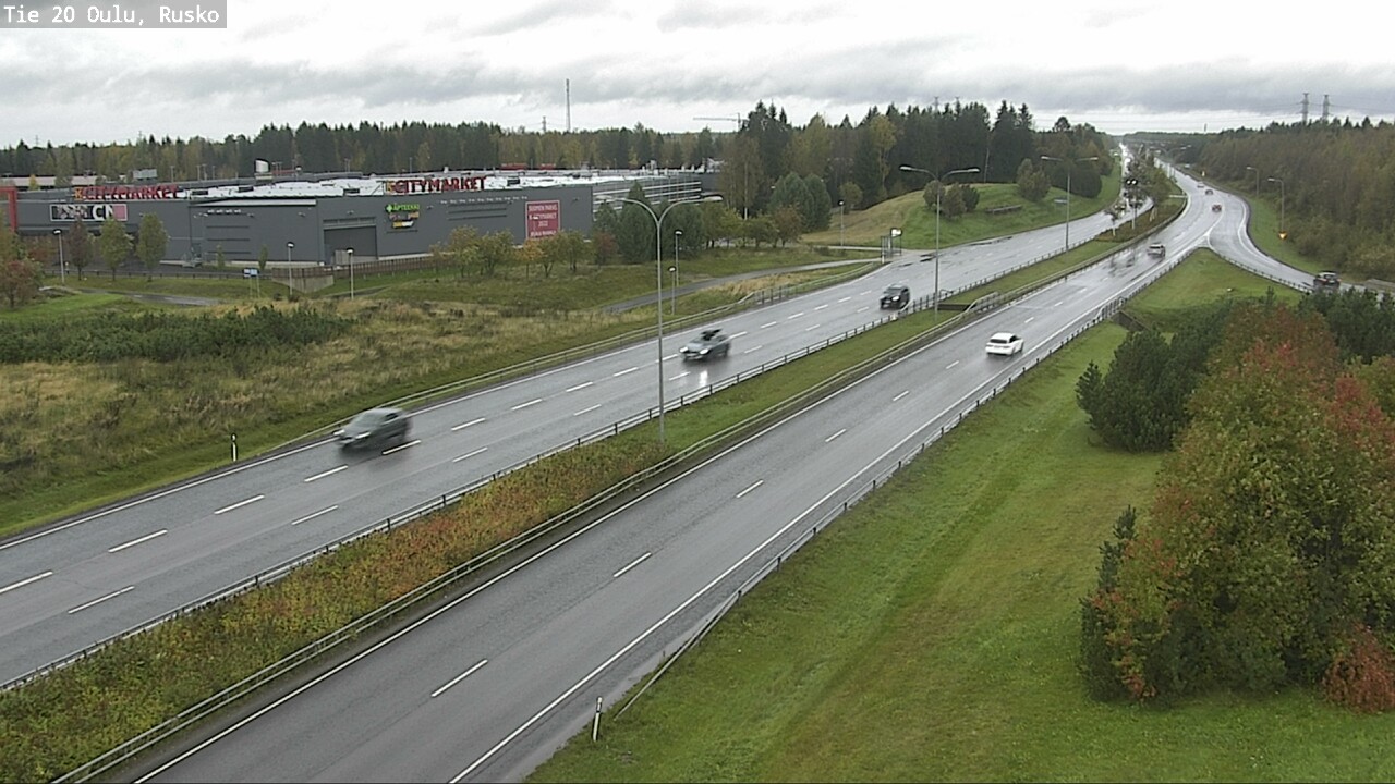 Weather Camera Image Road 20 Oulu, Rusko, Oulu, Pohjois-Pohjanmaa