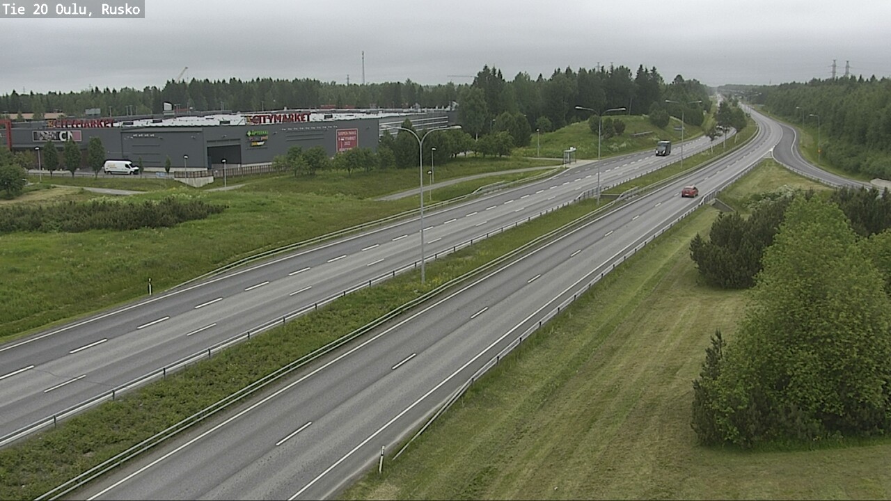 Kelikamerat Kuva Tie 20 Oulu, Rusko, Oulu, Pohjois-Pohjanmaa