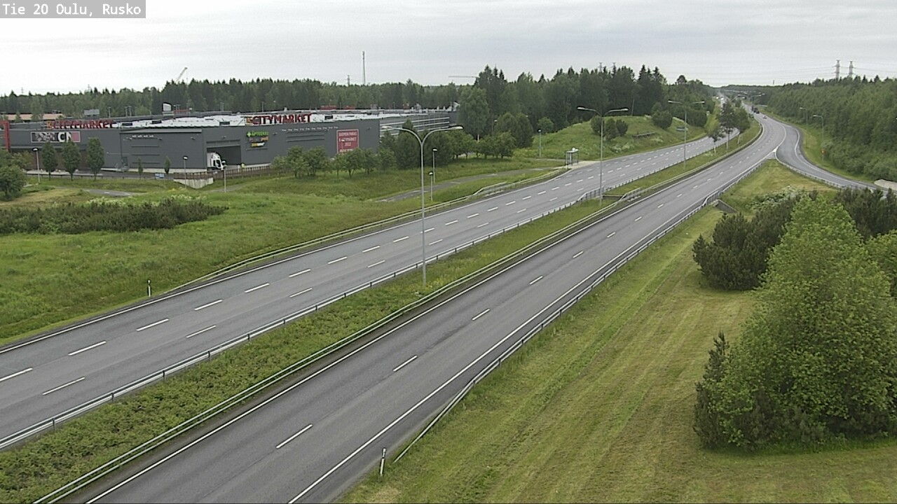 Kelikamerat Kuva Tie 20 Oulu, Rusko, Oulu, Pohjois-Pohjanmaa