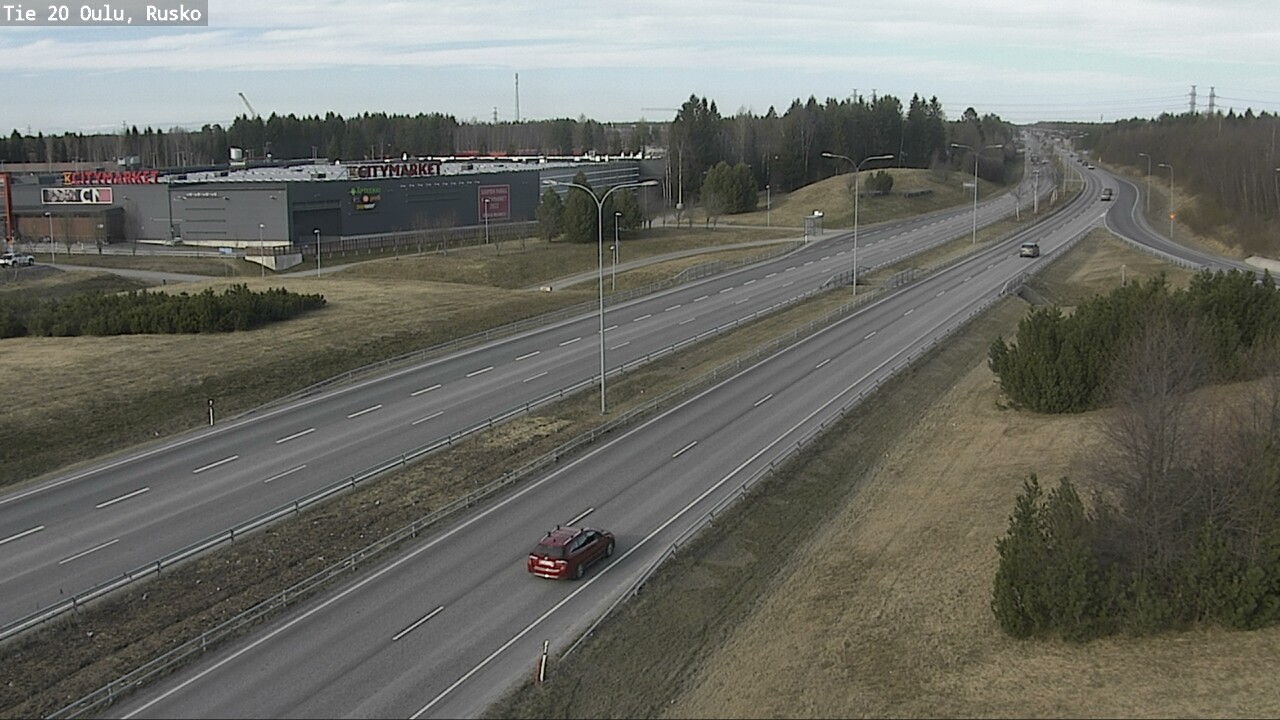 Kelikamerat Kuva Tie 20 Oulu, Rusko, Oulu, Pohjois-Pohjanmaa