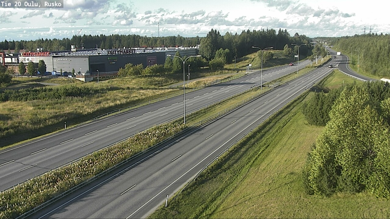 Kelikamerat Kuva Tie 20 Oulu, Rusko, Oulu, Pohjois-Pohjanmaa