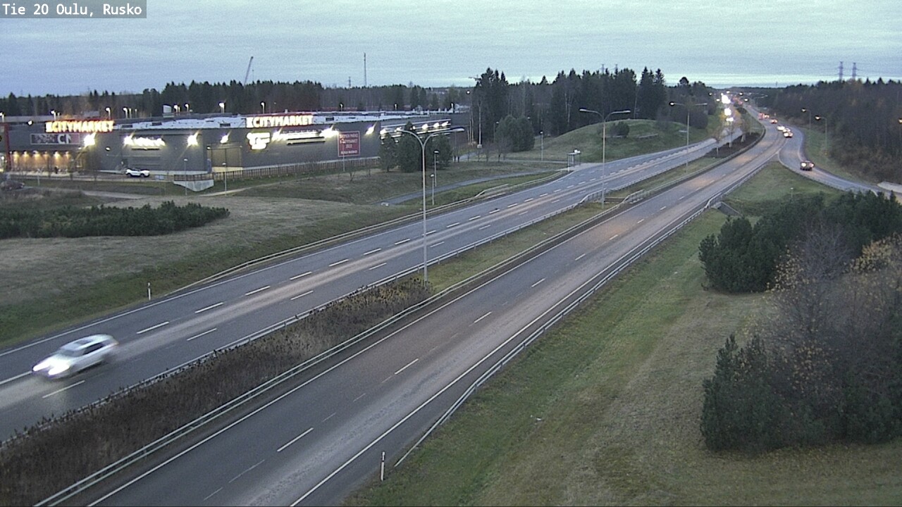 Kelikamerat Kuva Tie 20 Oulu, Rusko, Oulu, Pohjois-Pohjanmaa