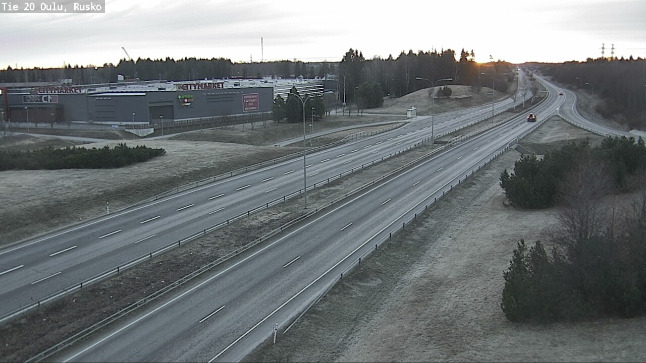 Kelikamerat Kuva Tie 20 Oulu, Rusko, Oulu, Pohjois-Pohjanmaa