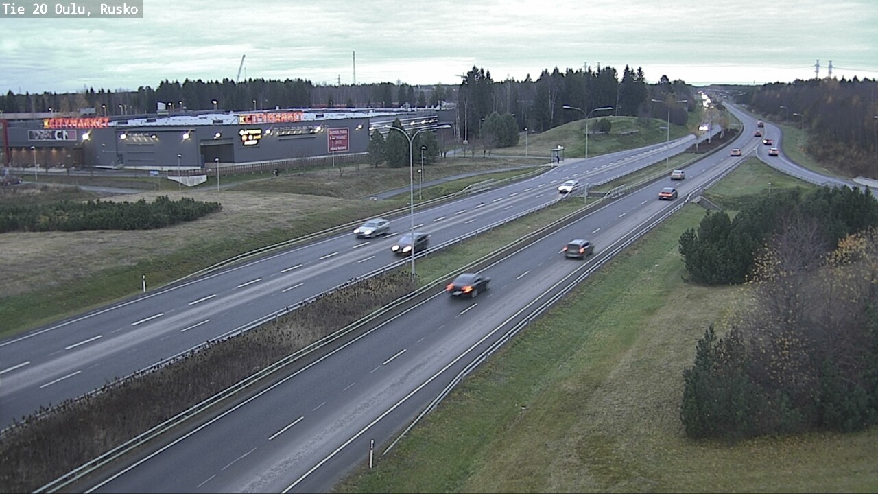 Kelikamerat Kuva Tie 20 Oulu, Rusko, Oulu, Pohjois-Pohjanmaa