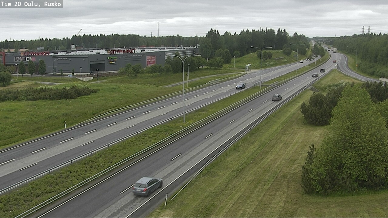 Kelikamerat Kuva Tie 20 Oulu, Rusko, Oulu, Pohjois-Pohjanmaa