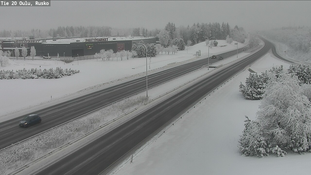 Kelikamerat Kuva Tie 20 Oulu, Rusko, Oulu, Pohjois-Pohjanmaa