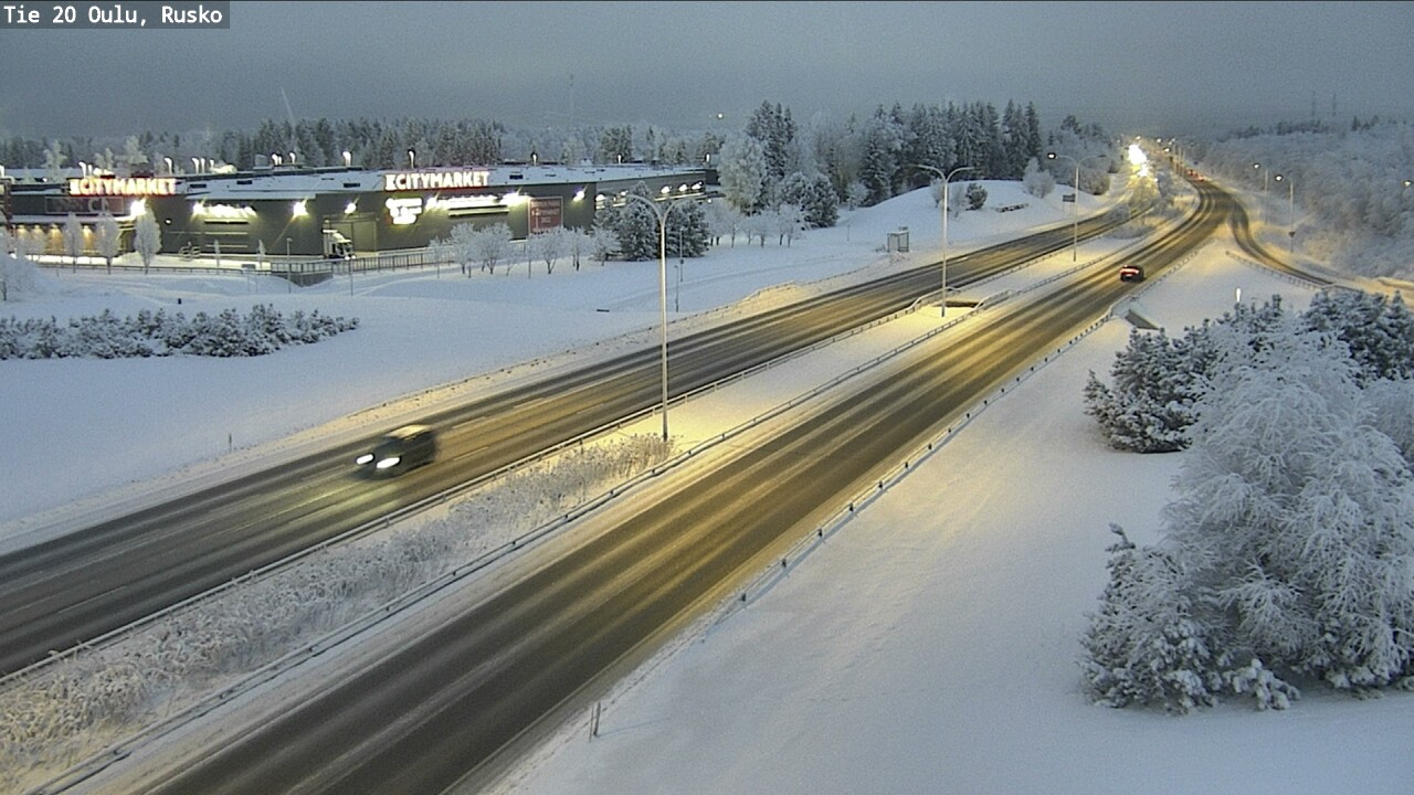 Kelikamerat Kuva Tie 20 Oulu, Rusko, Oulu, Pohjois-Pohjanmaa
