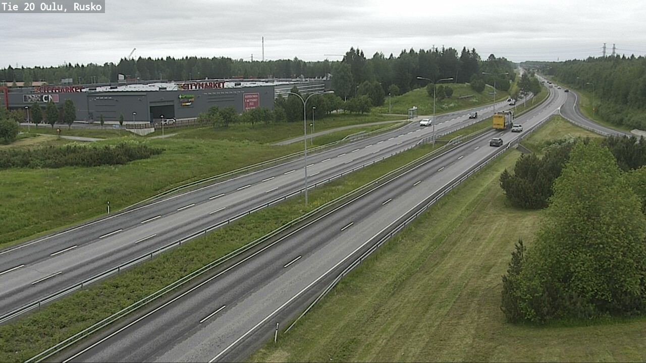 Kelikamerat Kuva Tie 20 Oulu, Rusko, Oulu, Pohjois-Pohjanmaa