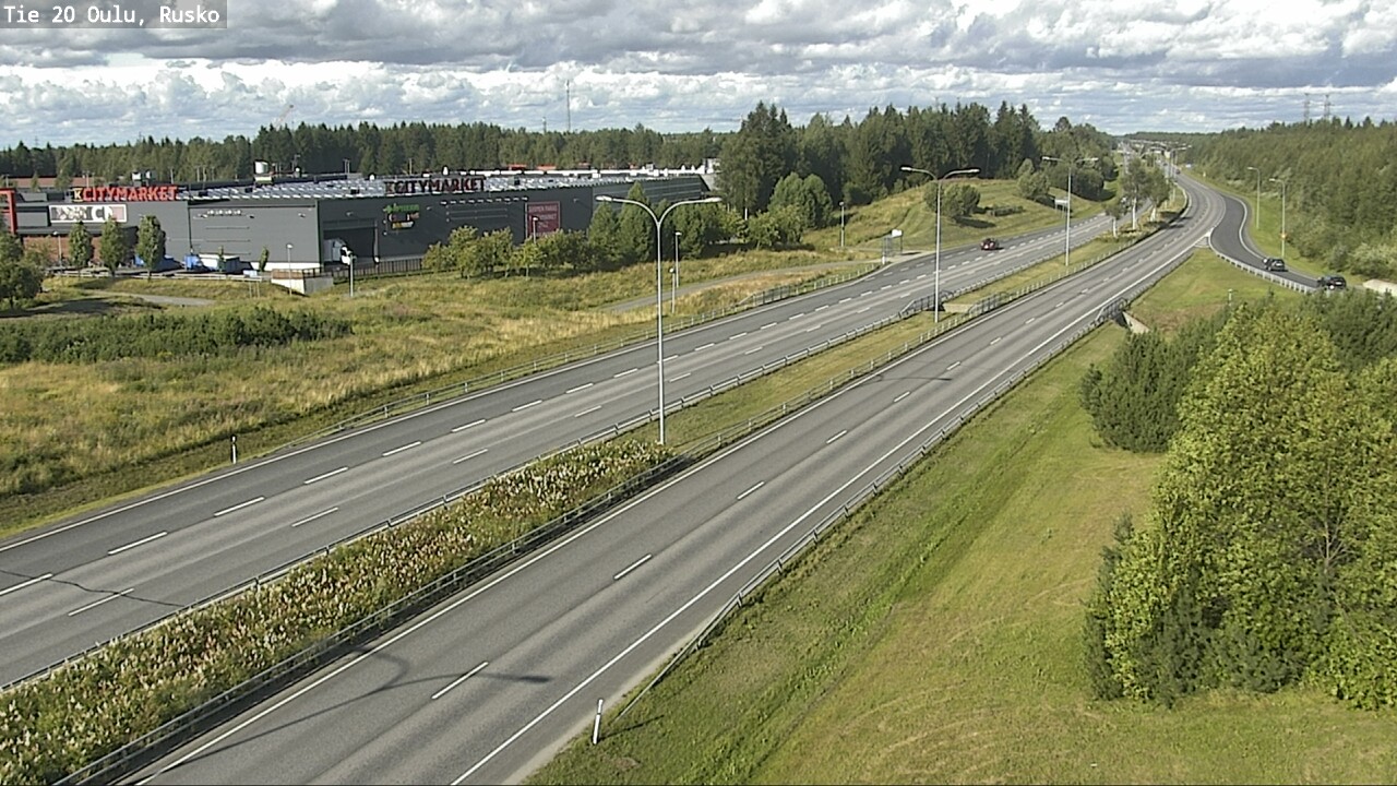 Kelikamerat Kuva Tie 20 Oulu, Rusko, Oulu, Pohjois-Pohjanmaa