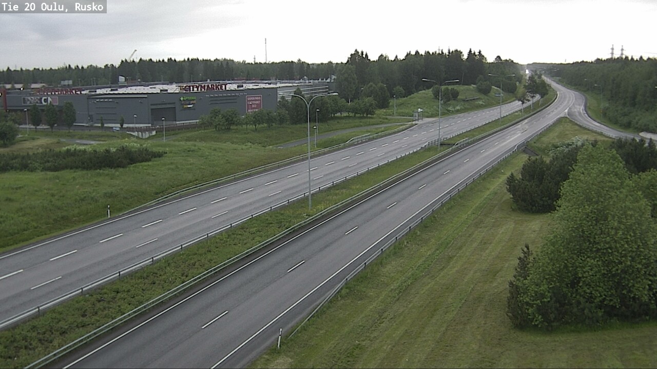 Kelikamerat Kuva Tie 20 Oulu, Rusko, Oulu, Pohjois-Pohjanmaa
