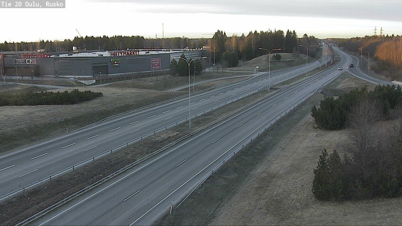 Kelikamerat Kuva Tie 20 Oulu, Rusko, Oulu, Pohjois-Pohjanmaa