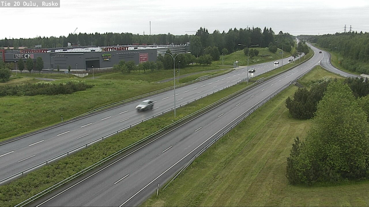 Kelikamerat Kuva Tie 20 Oulu, Rusko, Oulu, Pohjois-Pohjanmaa