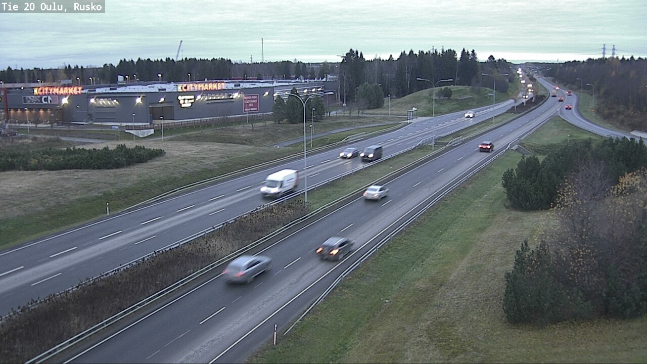 Kelikamerat Kuva Tie 20 Oulu, Rusko, Oulu, Pohjois-Pohjanmaa