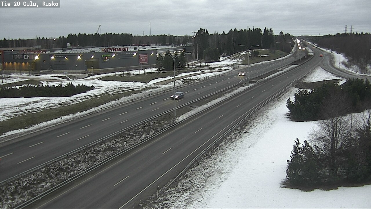 Kelikamerat Kuva Tie 20 Oulu, Rusko, Oulu, Pohjois-Pohjanmaa
