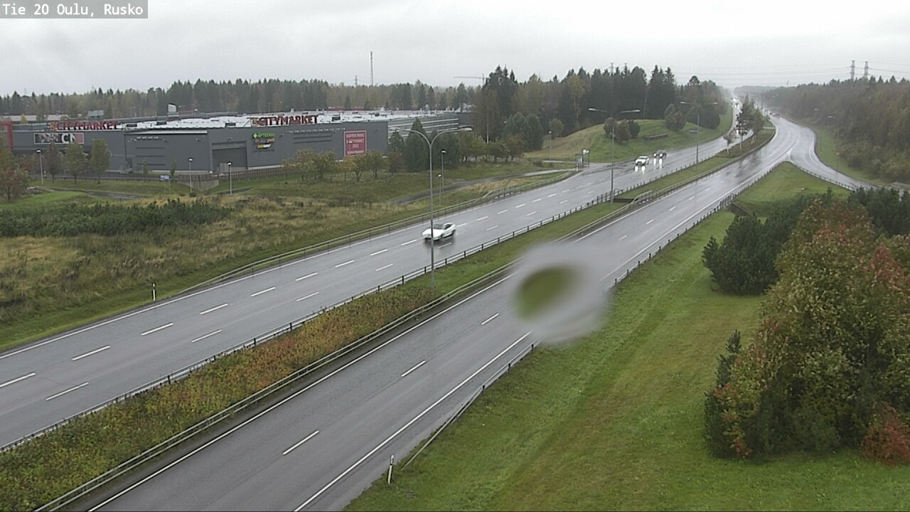 Weather Camera Image Road 20 Oulu, Rusko, Oulu, Pohjois-Pohjanmaa
