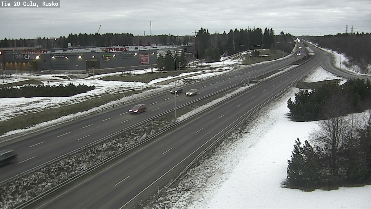 Kelikamerat Kuva Tie 20 Oulu, Rusko, Oulu, Pohjois-Pohjanmaa